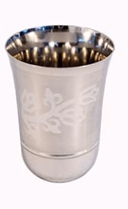 SS TUMBLER MAYUR(Set of 6) 7.7X7.7X10.5
.